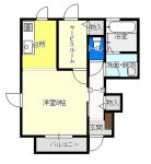 気仙沼市の貸アパートのエスペランツァ B101号の画像2
